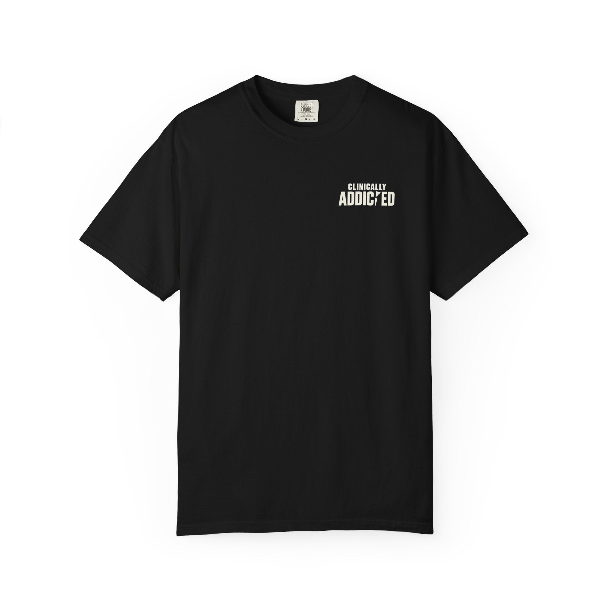 The Golf Addiction Prescription Tee - Black