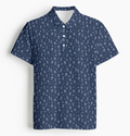 Clinically Addicted Performance Golf Polo Navy — Pre-Order