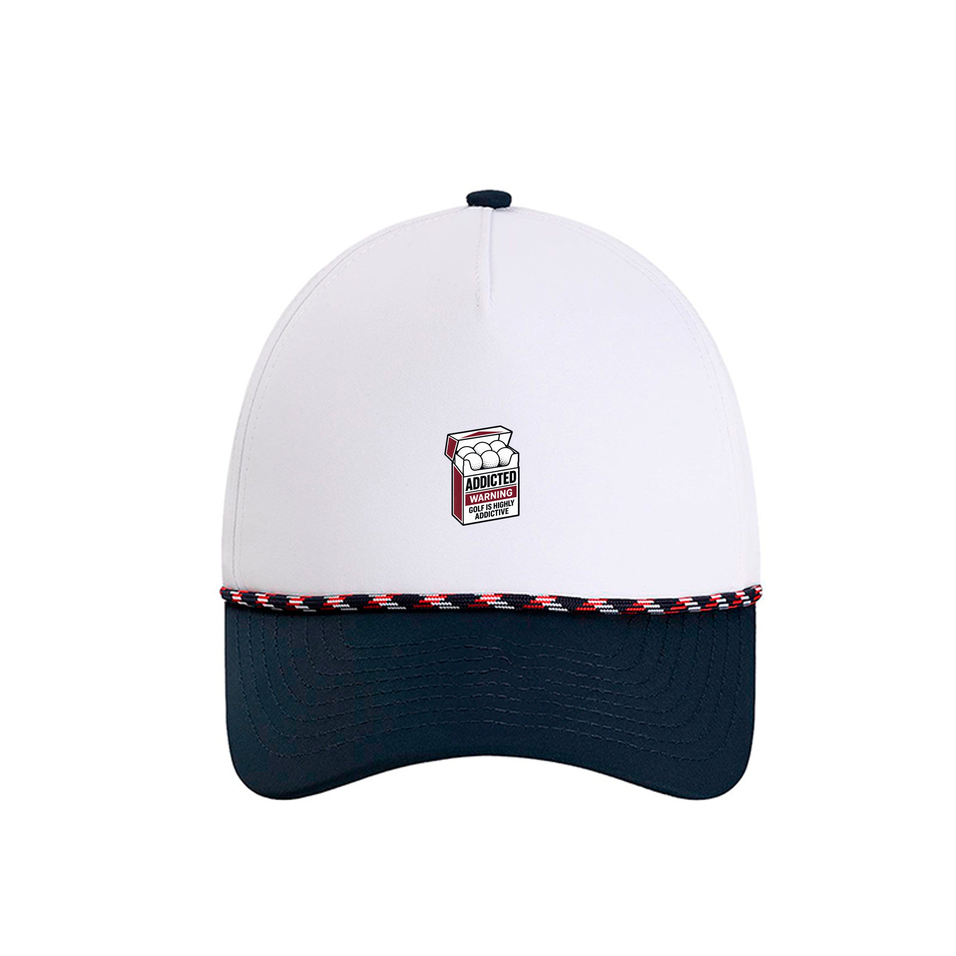 Golf Addiction Warning Rope Hat - Bogeys & Beyond